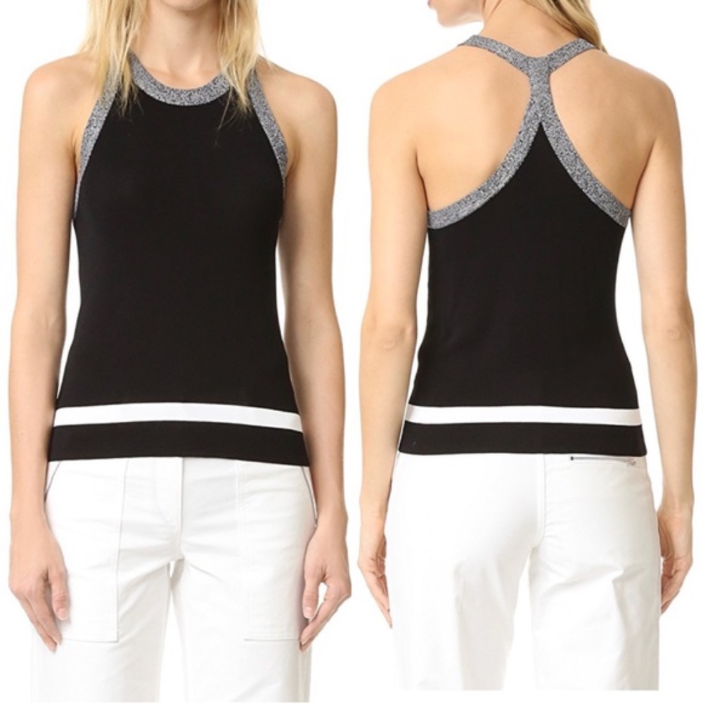 Rag & Bone Lucine Stretch-knit Racerback Top